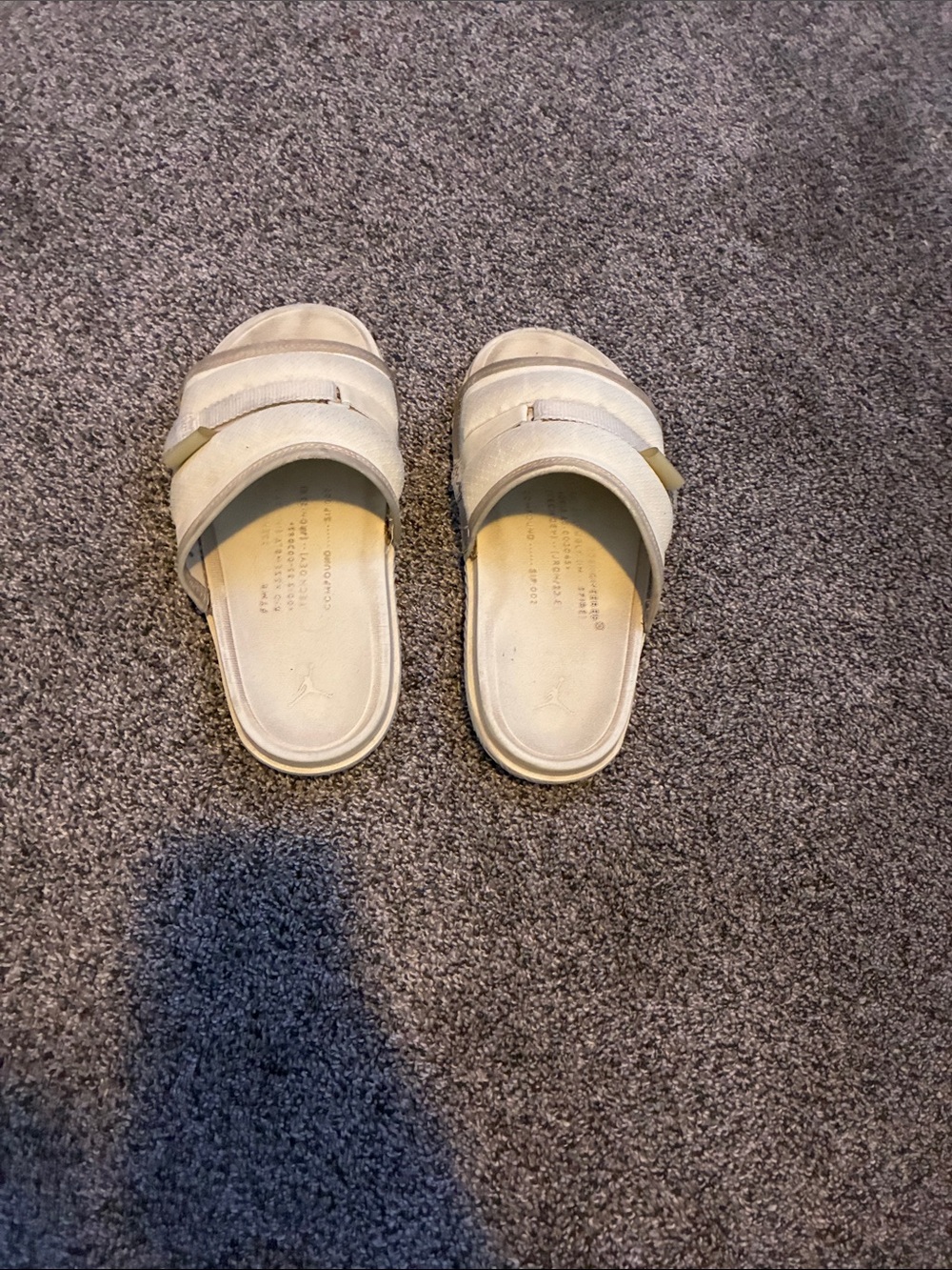 Jordan Men's Beige/Tan Slide Sandals